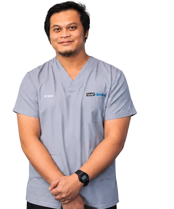 Dr Nabil Iqbal, doktor gigi di Klinik Pergigian Mygigi Sg Dua